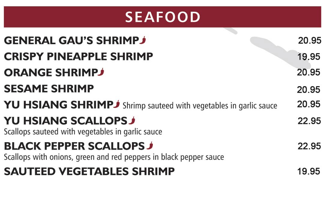 seafood